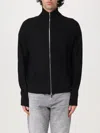 Armani Exchange Zip-up Knitted Jacket In Schwarz