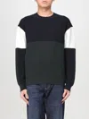 Armani Exchange Logo Sweatshirt Green In Blue