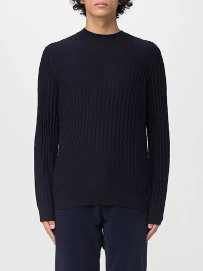 Armani Exchange Sweater  Men Color Navy In Black
