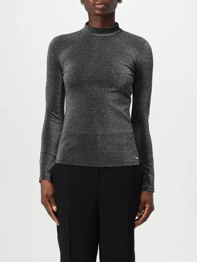 Armani Exchange Sweater  Woman Color Silver In Silber