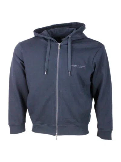 Armani Exchange Sweaters In Blue