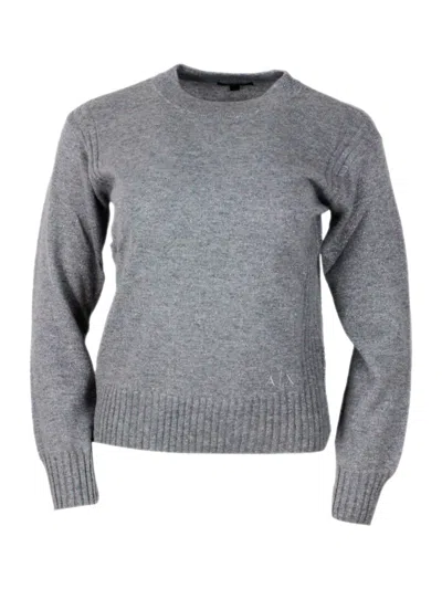 Armani Exchange Sweaters In Silver