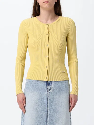 Armani Exchange Sweater Woman In Yellow