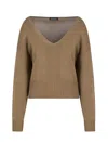 Armani Exchange Sweaters In Brown