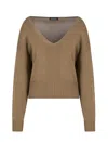 Armani Exchange Sweaters In Brown