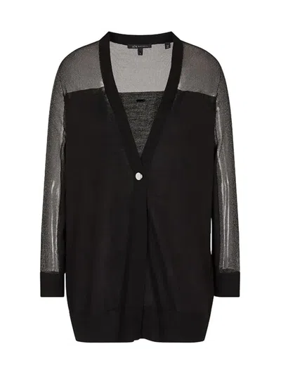 Armani Exchange Sweaters In Black