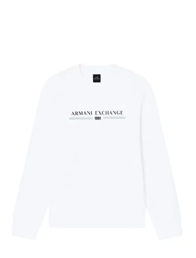 Armani Exchange Sweaters Beige In White