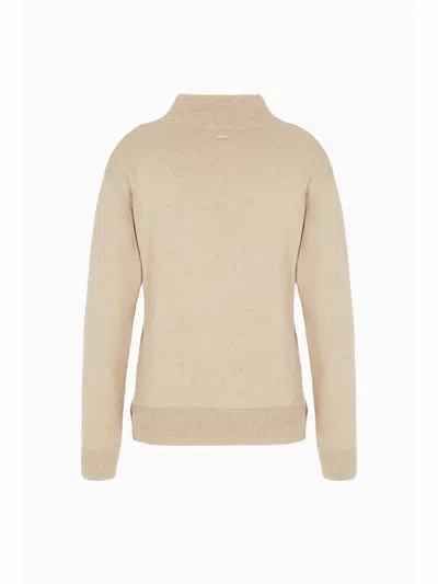 Armani Exchange Sweaters Beige In Beige Chiari E Naturali