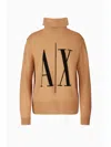 Armani Exchange Sweaters Beige In Beige Chiari E Naturali