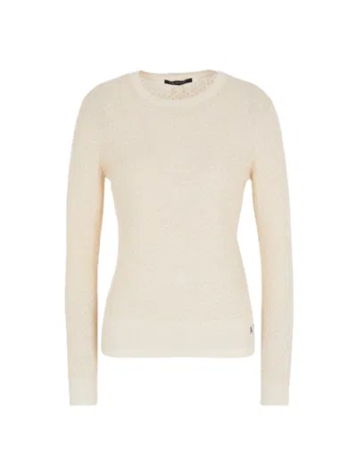 Armani Exchange Sweaters Beige In Gray