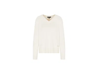 Armani Exchange Sweaters In White