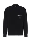 Armani Exchange Sweaters In Black