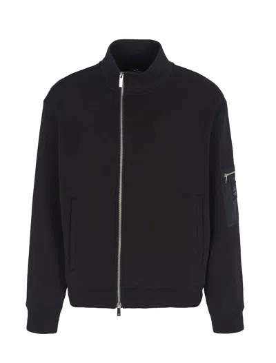 Armani Exchange Jerseys In Black