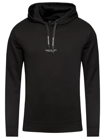 Armani Exchange Sweaters Black In Nero Neri E Grigi