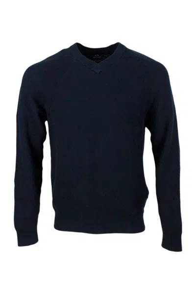 Armani Exchange Sweaters Black In Nero Neri E Grigi