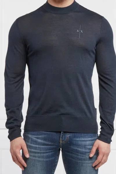 Armani Exchange Sweaters In Blue
