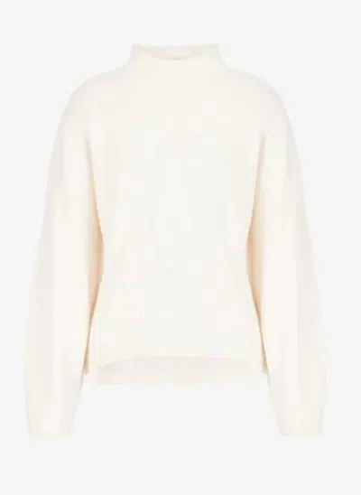 Armani Exchange Sweaters In White