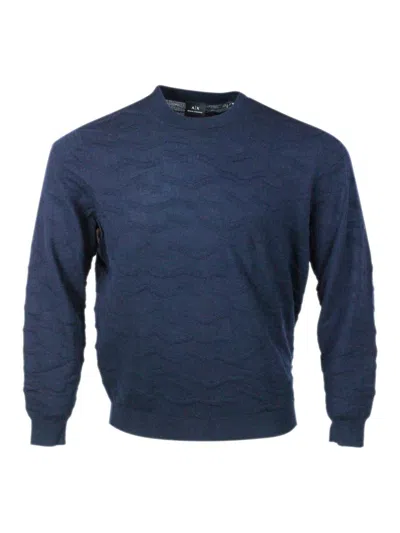 Armani Exchange Sweaters In Blue