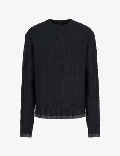 Armani Exchange Sweaters Blue In Blu Blu E Verdi