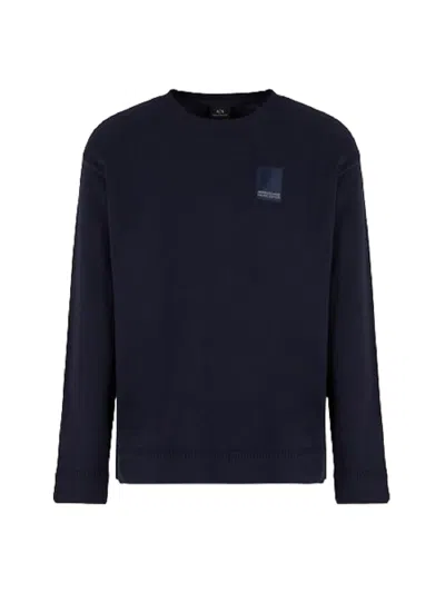 Armani Exchange Sweaters Blue In Blu Blu E Verdi