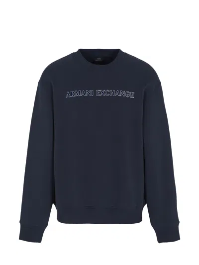 Armani Exchange Sweaters Blue In Blu Blu E Verdi