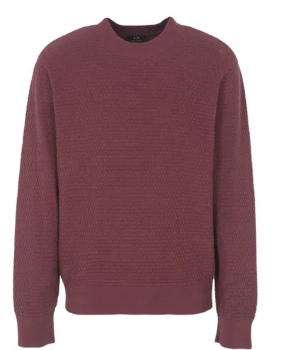 Armani Exchange Sweaters In Bourdeaux Marroni