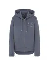 Armani Exchange Sweaters Grey In Grigio Metallici E Grigi