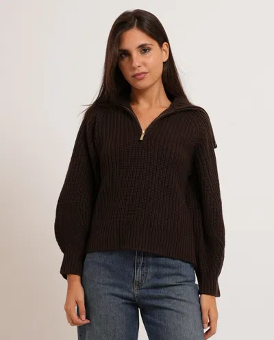Armani Exchange Sweaters In Brown