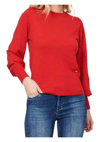 Armani Exchange Sweaters Red In Rosso Vivaci