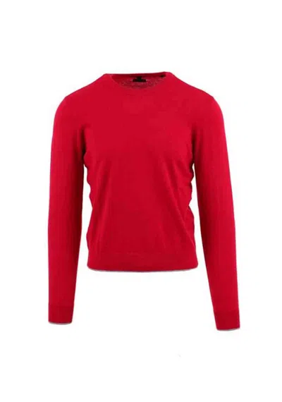 Armani Exchange Sweaters Red In Rosso Vivaci