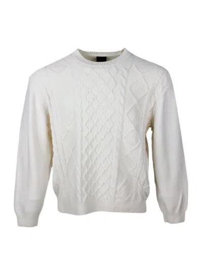 Armani Exchange Sweaters In White