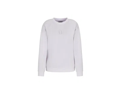 Armani Exchange Sweaters White In Bianco Chiari E Naturali