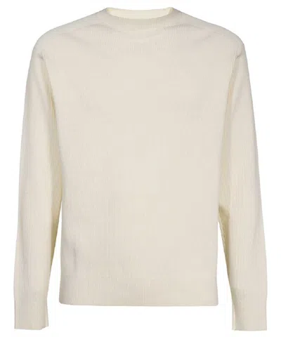 Armani Exchange Sweaters White In Bianco Chiari E Naturali