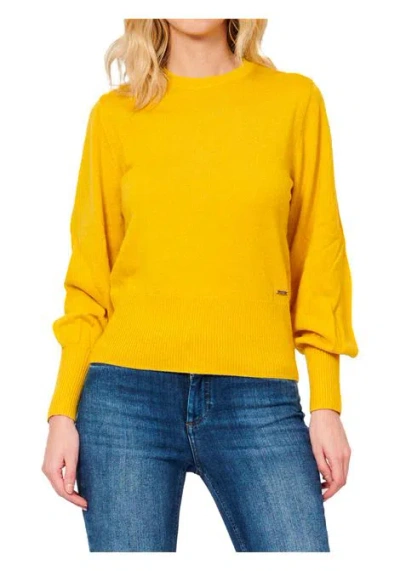Armani Exchange Sweaters Yellow In Giallo Vivaci