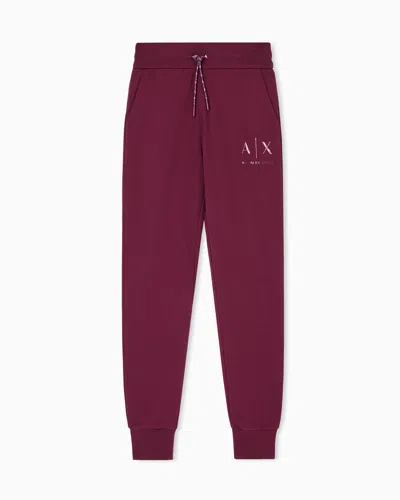 Armani Exchange Sweatpants In Red