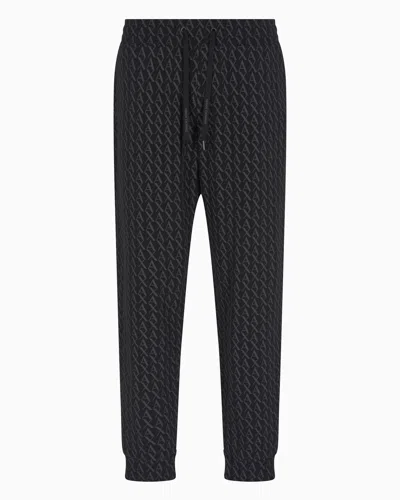 Armani Exchange Sweatpants In Black