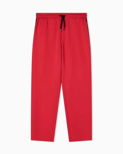 Armani Exchange Sweatpants In Red
