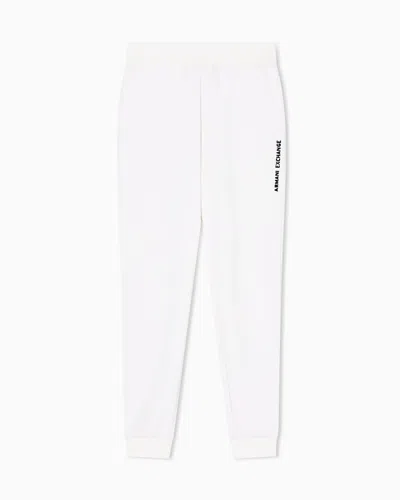 Armani Exchange Sweatpants In White