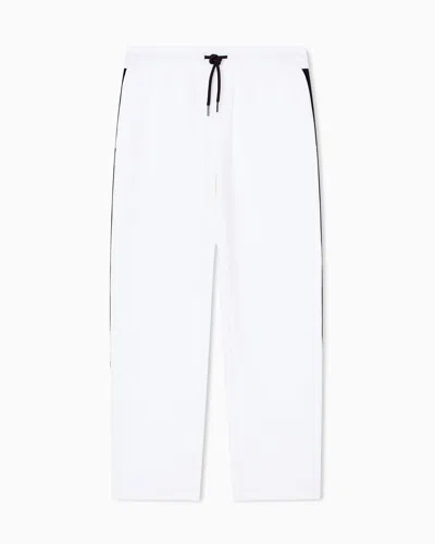 Armani Exchange Sweatpants In White
