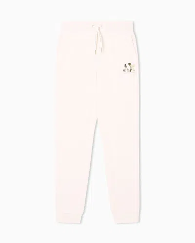 Armani Exchange Sweatpants In White