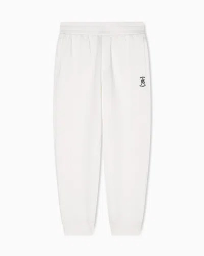 Armani Exchange Sweatpants In Neutral