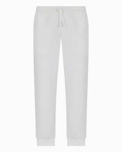 Armani Exchange Sweatpants In White
