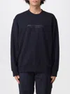 Armani Exchange Sweatshirt  Men Color Blue In Black