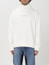 Armani Exchange Logo-print Hoodie In Weiss