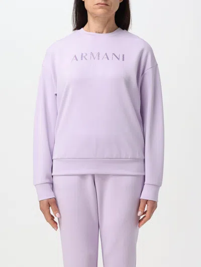 Armani Exchange Sweatshirt  Woman Colour Lilac