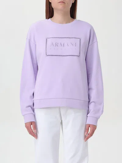 Armani Exchange Sweatshirt  Woman Color Violet