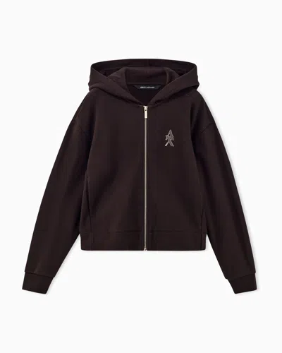Armani Exchange Sweatshirt With Regular Fit In Cotton French Terry In Multi