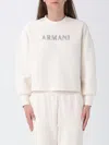 Armani Exchange Sweatshirt Woman  In White