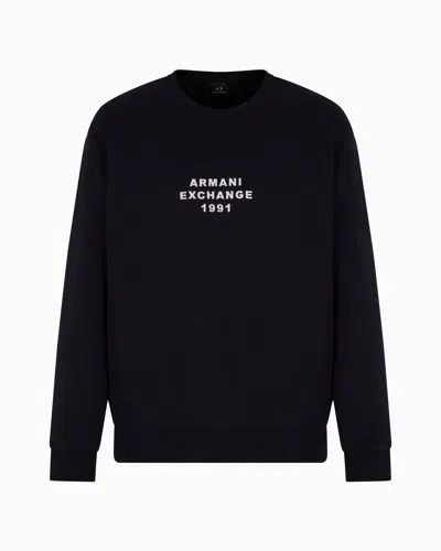 Armani Exchange Sweatshirts Without Hood In Black
