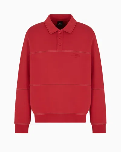 Armani Exchange Sweatshirts Without Hood In Red